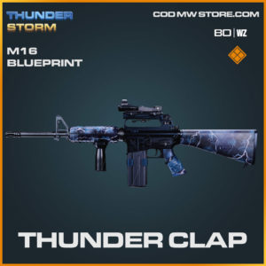 Thunder Clap M16 blueprint skin in Warzone and Cold War