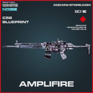 Amplifire C58 blueprint skin in Warzone and Cold War
