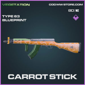 Carrot stick type 63 blueprint skin in Warzone and Cold War