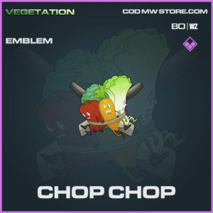 Chop Chop emblem in Warzone and Cold War