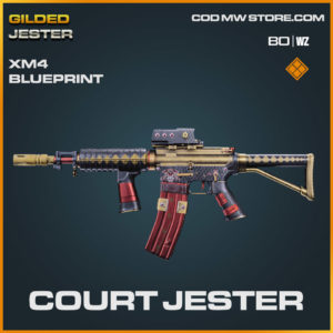 Court Jester XM4 blueprint skin in Warzone and Cold War