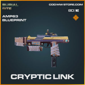 Cryptic Link AMP63 blueprint skin in Warzone and Cold War