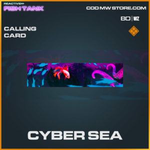 Cyber Sea calling card in Warzone and Cold War