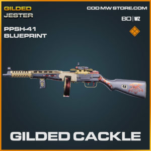 Gilded Cackle PPSh-41 blueprint skin in Warzone and Cold War