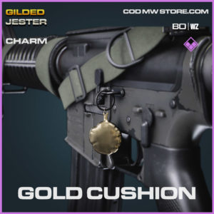 Gold Cushion Charm in Warzone and Cold War