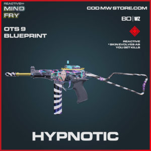 Hypnotic OTs 9 blueprint skin in Warzone and Cold War