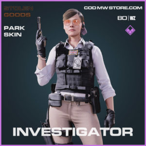 investigator park skin in Warzone and Cold War