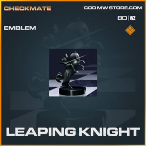 Leaping Knight emblem in Warzone and Cold War