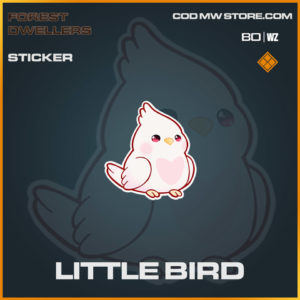 Little Bird sticker in Warzone and Cold War