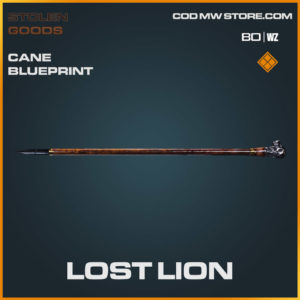 Lost lion cane blueprint in Warzone and Cold War