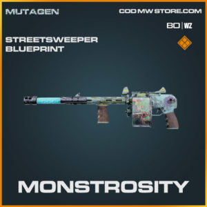 monstrosity streetsweeper blueprint in Warzone and Cold War