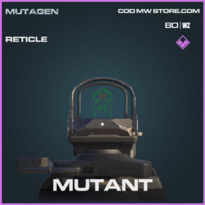 mutant reticle in Warzone and Cold War