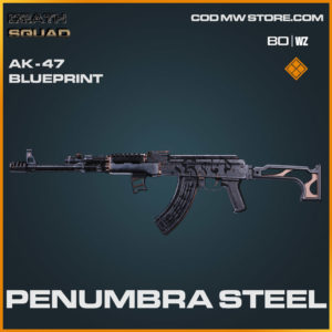 Penumbra Steel AK-47 blueprint skin in Warzone and Cold War