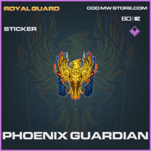 Phoenix Guardian sticker in Warzone and Cold War