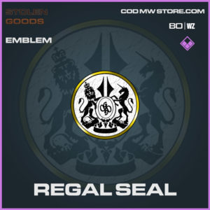 regal seal emblem in Warzone and Cold War