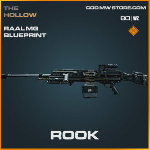 Rook RAAL MG blueprint skin in Warzone and Cold War