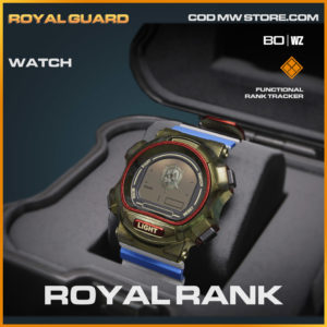 Royal Rank watch in Warzone and Cold War