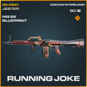 Running Joke MG 82 blueprint skin in Warzone and Cold War