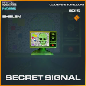 Secret Signal emblem in Warzone and Cold War