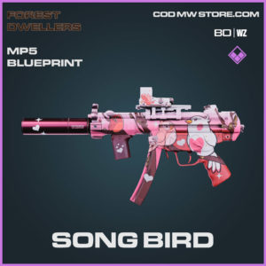 Song Bird MP5 blueprint skin in Warzone and Cold War