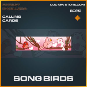 Song Birds calling card in Warzone and Cold War