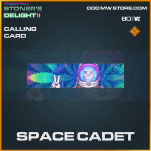 Space Cadet calling card in Warzone and Cold War