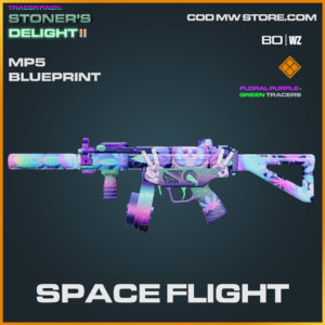 Space Flight MP5 blueprint skin in Warzone and Cold War