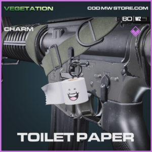 Toilet Paper charm in Warzone and Cold War