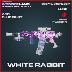 White Rabbit XM4 blueprint skin in Warzone and Cold War