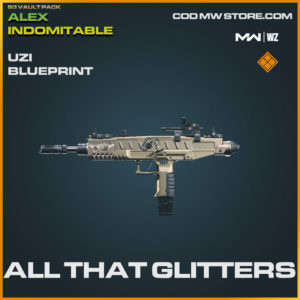 All That Glitters Uzi blueprint skin in Warzone and Modern Warfare