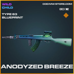 Anodyzed Breeze Type 63 blueprint skin in Warzone and Cold War