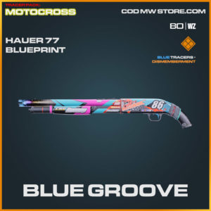 Blue Groove Hauer 77 blueprint skin in Warzone and Cold War
