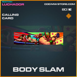 Body Slam calling card in Warzone and Cold War