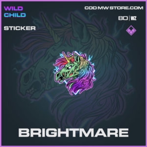Brightmare sticker in Warzone and Cold War