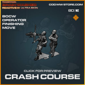 Crash Course Finishing Move in Warzone and Cold War