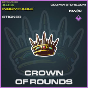 Crown of Rounds sticker in Warzone and Modern Warfare