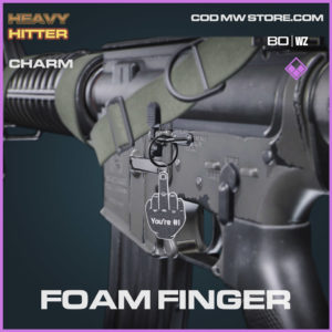 Foam Finger charm in Warzone and Cold War