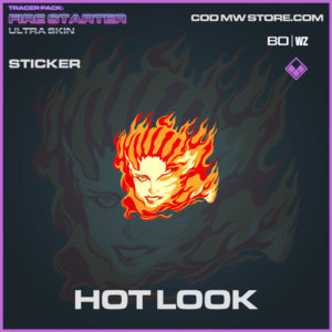 Hot Look sticker in Warzone and Cold War