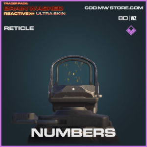 Numbers reticle in Warzone and Cold War
