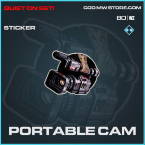 Portable Cam sticker in Warzone and Cold War
