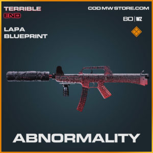 Abnormality LAPA blueprint skin in Warzone and Cold War