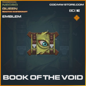 Book of the void emblem in Warzone and Cold War