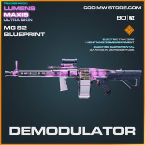 Demodulator MG 82 blueprint skin in Warzone and Cold War