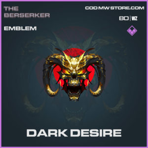 dark desire emblem in Warzone and Cold War
