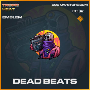Dead Beats emblem in Warzone and Cold War