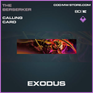 exodus calling card in Warzone and Cold War