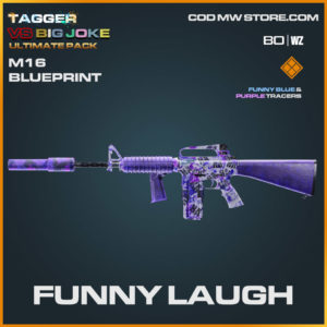 Funny Laugh M16 blueprint skin in Warzone and Cold War