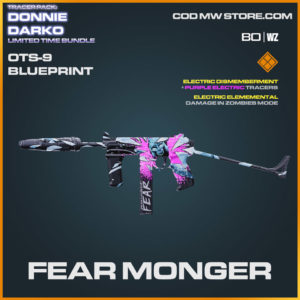 Fear Monger OTs-9 blueprint skin in Warzone and Cold War