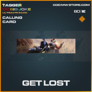 Get Lost calling card in Warzone and Cold War