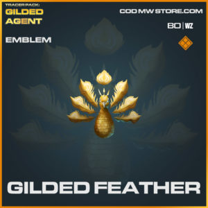 Gilded Feather emblem in Warzone and Cold War